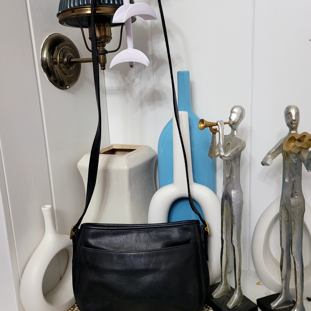 Vintage COACH Chelsea Zip Top Bag 6000 - Picture 7 of 13